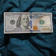 Rare 2019 A $100 Bill Quad Serial Number picture