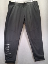 Hurley Armour Coldgear Fleece Pants Draw Strings Black Size 2XL picture