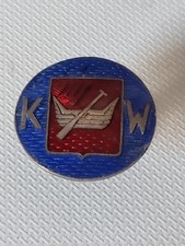 KW LODZ ŁÓDŹ POLAND OLD RARE Football Badge Badge Odznaka  picture
