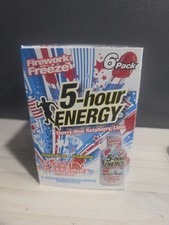 5-Hour ENERGY FIREWORK FREEZE Flavor, 6 Count, 1.93 Fl Oz Extra Strength Shots picture