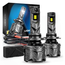NOVSIGHT 9006 HB4 LED BULBS HIGH LOW FOG BEAM 50000LM 240W 6500K SUPER BRIGHT US picture
