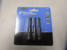 WARRIOR Quick Release Magnetic SAE Nut Setter Set 3 Piece picture