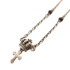 Justin Davis Justin Davis Necklace Pendant Crown Silver 925 Total Weight 3.4g picture