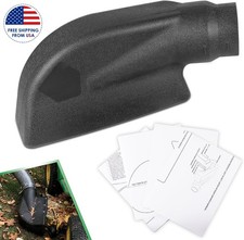 6-1187 Adapter for Mow-N-Vac Leaf Vacuum Bagger Deck, Universal Deck Boot Chute picture