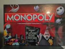 Monopoly Tim Burton's The Nightmare Before Christmas Board Game picture