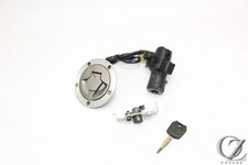 09-12 Kawasaki ZX6R ZX6 Ninja 600 Ignition Lock Gas Cap Seat Set with Key picture