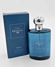Avon Mesmerize AQUA Eau de Toilette Spray, Men Cologne, 3.4 oz., New,  picture
