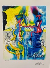 Salvador Dali THE ALCHEMIST Facsimile Signed Limited Edition Giclee Art 16