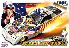 Model Kit Firebird Funny Car 250th USA Anniv. Screamin' Eagle 1:25 Scale MPC1044 picture