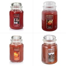 Yankee Candle Fall/Autumn Scented Candle 22oz Large Jar Up to 150 Hour Burn picture