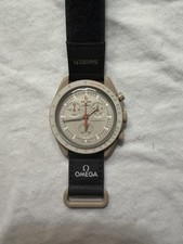 OMEGA x Swatch MoonSwatch Mission to Jupiter Chronograph Quartz 42mm Beige picture