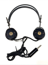 vintage   headset  2000 Ohm by C.F. CANNON Springwater NY # 2 picture