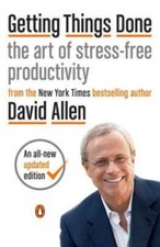 Getting Things Done: The Art of Stress-Free Productivity - Paperback - GOOD picture