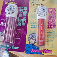 The Golden Girls Shimmer Shine Lip Gloss Set 4pc Long Lasting 0.25 fl oz picture