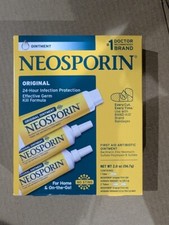 Neosporin Original First Aid Antibiotic Ointment 1 oz. tube + .5 oz. tube, 2 pk. picture