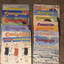 Cobblestone Illustrated American History Magazine Lot 12 from yr 2000-2009 picture