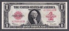 1923 $1 LARGE Size CRISP XF United States Note picture