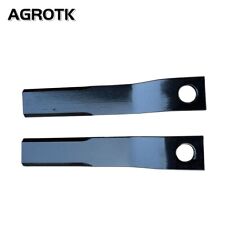 Agrotk 2pcs Skid Steer Brush Cutter Cutting Blades High Quality Steel 60Si2Mn picture