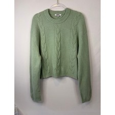 Madewell CloudSoft Drop-Shoulder Sweater Pistachio Green Size XL NEW picture