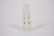 Pressed Glass Vtg Antique Clear 5.75” Lamp Part picture
