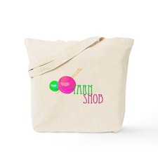 CafePress Yarn Snob Natural Canvas Tote Bag, Cloth Shopping Bag (190717271) picture