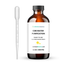 CDS Water Purification Solution 8.4 oz Ready to Use 100% Pure Drops  (In Glass) picture