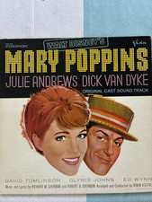 VINTAGE 1964 Mary Poppins Original Soundtrack SIGNED Inscribed Robert Sherman picture