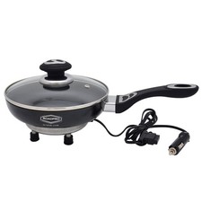 RoadPro Portable Frying Pan Non-Stick RPFP335NS Mobile 12 Volt Skillet Electric  picture