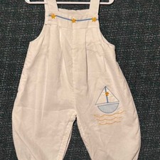 Vintage thomas infant wear sailboat picture