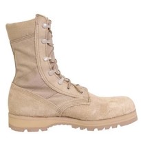 Belleville Hot Weather Desert Tan Combat Boots - 8.5R- 8430015145134 - New picture