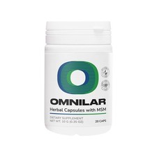 Omnilar Herbal Capsules MSM Daily Wellness Support 20 Capsules 1 Pack picture