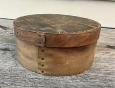 Antique 19th Century Americana Bentwood Pantry Spice Box Primitive 6 1/2