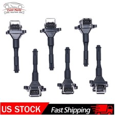 6 Pack Ignition Coil UF300 For BMW 330Xi 2.5L 330Ci 3.0L 528i 328i 2.8L L6 UF354 picture