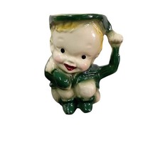 Vintage McCoy Brush Pottery Peter Pan Mug 1956 picture