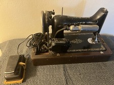 Antique (1926-1928) AB Series Singer Sewing Machine W/Pedal picture