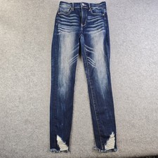 Bke Parker Ankle Skinny Jeans Women's 24x30 Universal Fit High Rise Stretch picture
