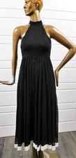 Zimmermann Sunray Picnic Black Long Dress sz 1 picture