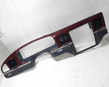 2003-2005 Lincoln Town Car Dash Wood Grain Bezel Trim BLACK picture