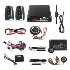 Easyguard PKE car alarm kit remote engine starter push button start auto lock picture