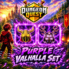 Purple Vahalla Set | DUNGEON QUEST REBORN |  💸 CHEAPEST 💸 picture