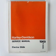 Vintage Harley-Davidson 1959–1969 Electra Glide Service Manual 99482-69 picture