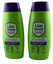 Lice Shield Repels Lice and Super Lice Shampoo & Conditioner in 1, 6.7oz (2pc) picture