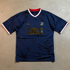 Kith x adidas Cobras Soccer Jersey Shirt Size S Blue picture