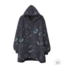 Target X ACOTAR Oversized Hooded Blanket Snuggie Night Court Celestial Grey picture