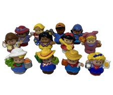 Fisher Price Little People Lot of 12 Figures Mixed Vintage 1997-2004 Vintage picture