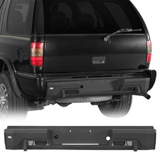 Off-Road Steel Rear Bumper w/2x 9W LED Spotlights For 1995-2005 Chevy S10 Blazer picture