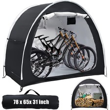 Travel Bike Storage Shed Tent Outdoor Portable Bicycle Storage for 2-4 Bikes NEW picture