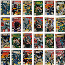 Robocop Marvel Comic Book Lot 24 comics see scans and comic list picture