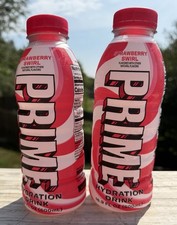 Prime Hydration Drink - Strawberry Swirl *((two Drinks))*16.9 fl oz BB Oct 2027 picture