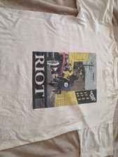 Vintage 1995 Green Day RIOT T-shirt.  Insomniac album. Includes Backprint picture